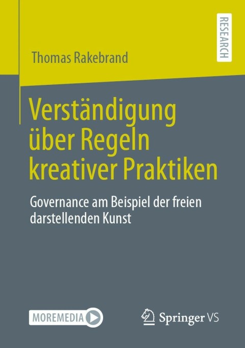 Cover image for book Verständigung über Regeln kreativer Praktiken