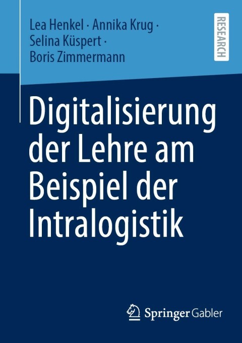 Cover image for book Digitalisierung der Lehre am Beispiel der Intralogistik