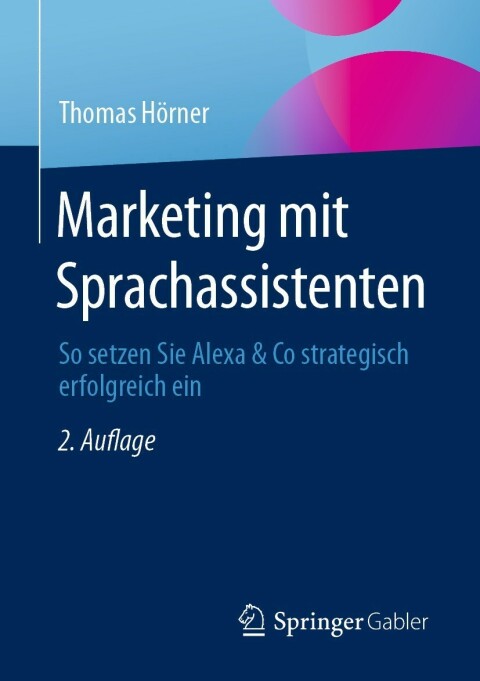 Cover image for book Marketing mit Sprachassistenten