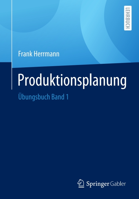 Cover image for book Produktionsplanung