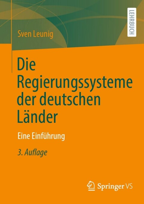 Cover image for book Die Regierungssysteme der deutschen Länder