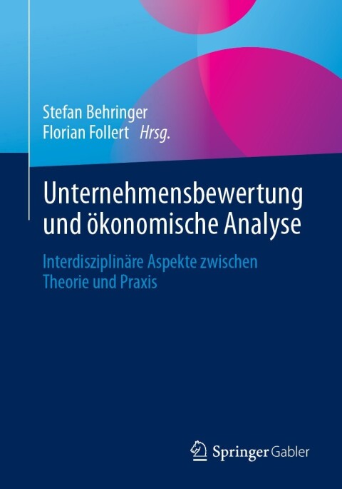 Cover image for book Unternehmensbewertung und ökonomische Analyse