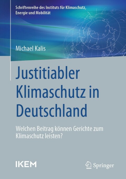 Cover image for book Justitiabler Klimaschutz in Deutschland