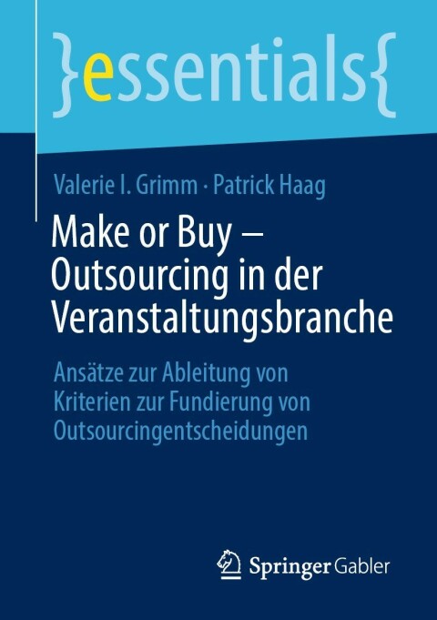 Make or Buy â Outsourcing in der Veranstaltungsbranche 