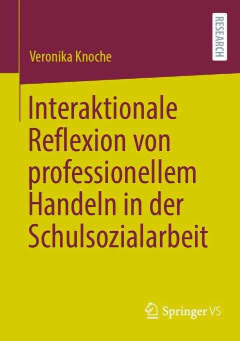 Cover image for book Interaktionale Reflexion von professionellem Handeln in der Schulsozialarbeit