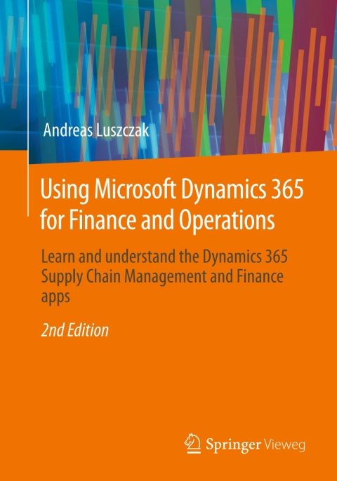 Cover image for book Using Microsoft Dynamics 365 for Finance and Operations