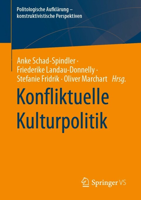 Cover image for book Konfliktuelle Kulturpolitik