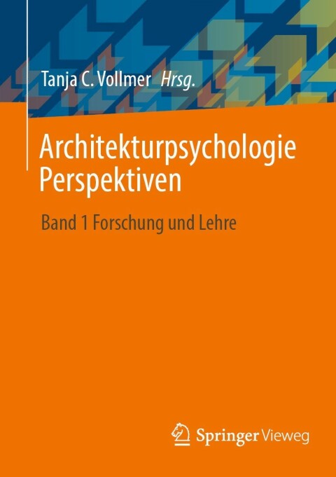 Cover image for book Architekturpsychologie Perspektiven