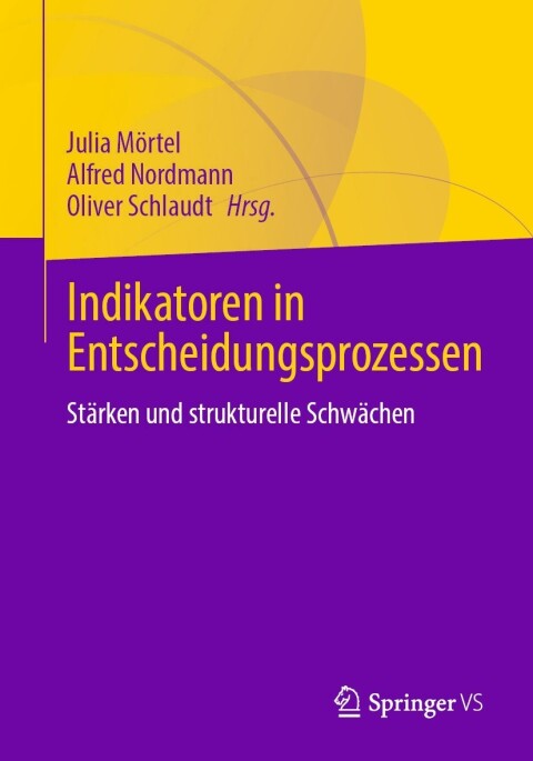 Cover image for book Indikatoren in Entscheidungsprozessen