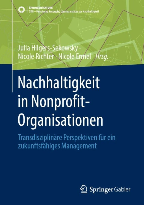 Cover image for book Nachhaltigkeit in Nonprofit-Organisationen