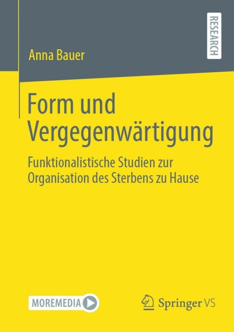 Cover image for book Form und Vergegenwärtigung
