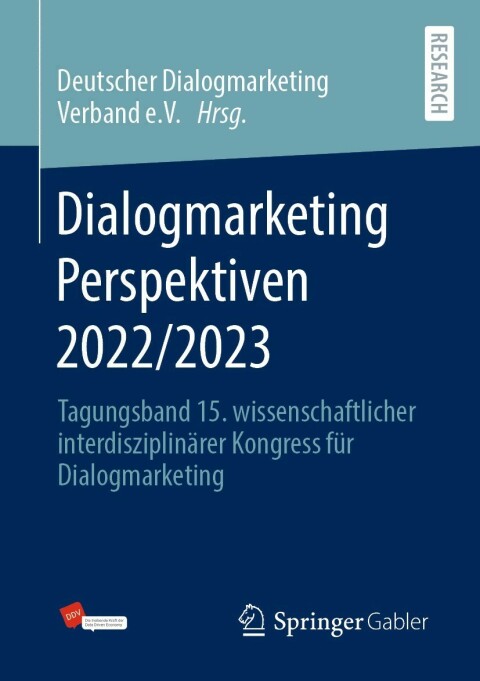 Cover image for book Dialogmarketing Perspektiven 2022/2023