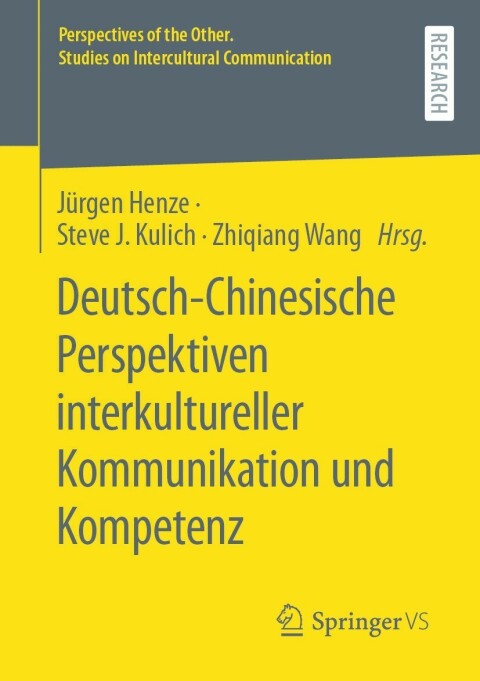 Cover image for book Deutsch-Chinesische Perspektiven interkultureller Kommunikation und Kompetenz