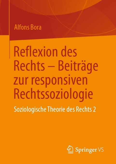 Cover image for book Reflexion des Rechts – Beiträge zur responsiven Rechtssoziologie