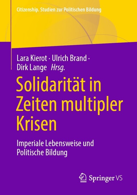 Cover image for book Solidarität in Zeiten multipler Krisen