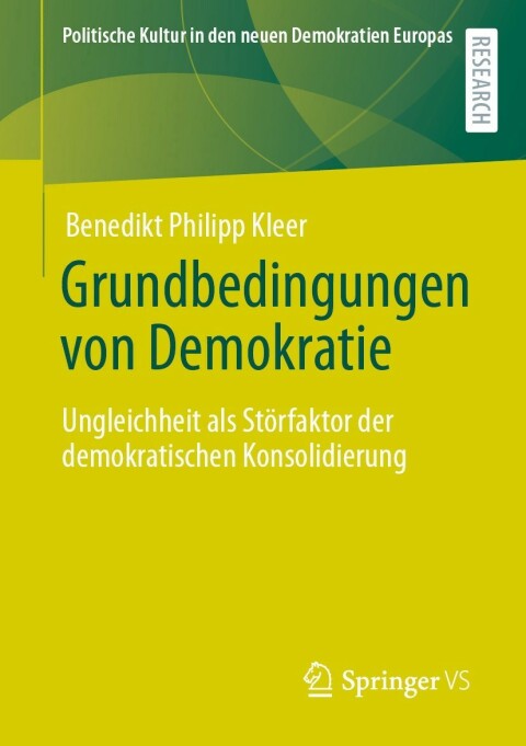 Cover image for book Grundbedingungen von Demokratie
