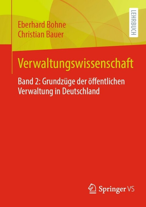 Cover image for book Verwaltungswissenschaft