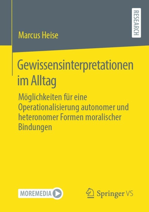 Cover image for book Gewissensinterpretationen im Alltag