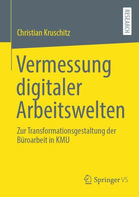 Cover image for book Vermessung digitaler Arbeitswelten