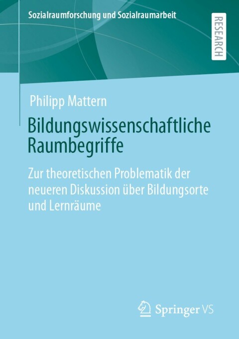 Cover image for book Bildungswissenschaftliche Raumbegriffe