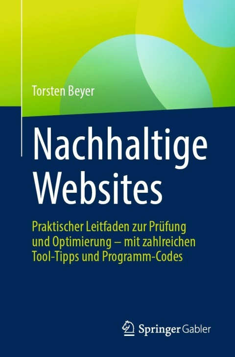 Cover image for book Nachhaltige Websites