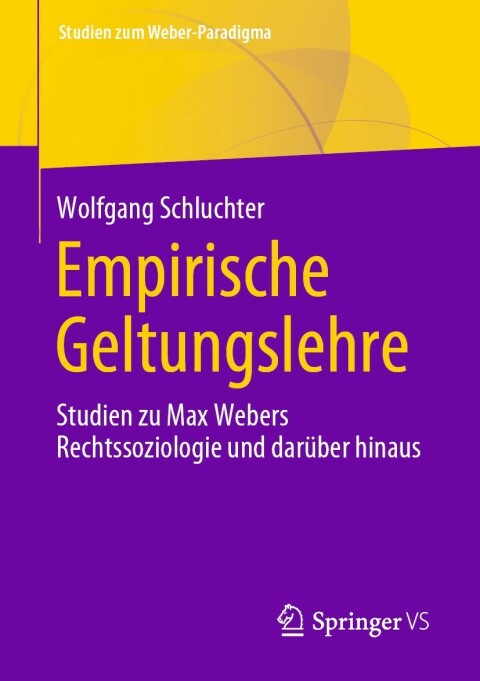 Cover image for book Empirische Geltungslehre