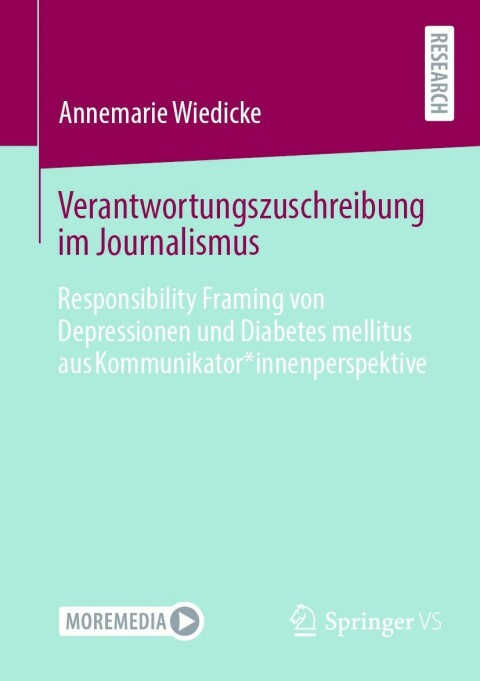 Cover image for book Verantwortungszuschreibung im Journalismus