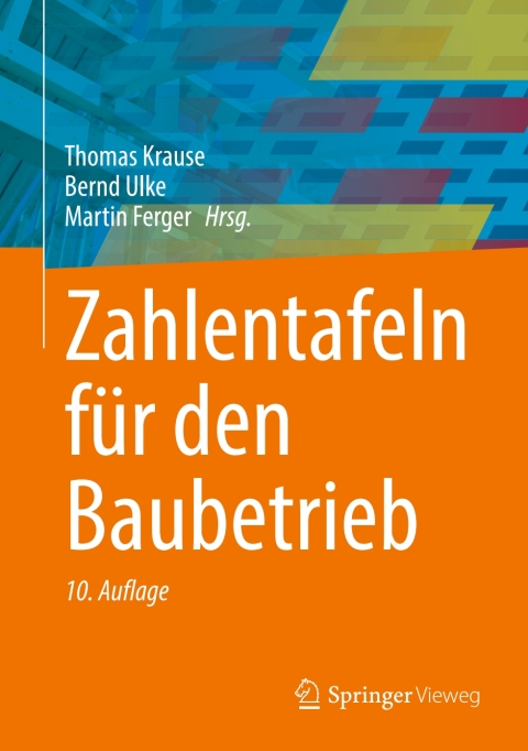 Cover image for book Zahlentafeln für den Baubetrieb