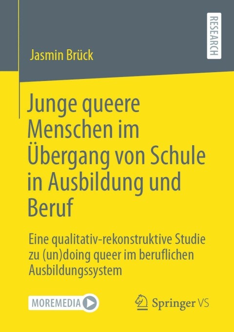 Cover image for book Junge queere Menschen im Übergang von Schule in Ausbildung und Beruf