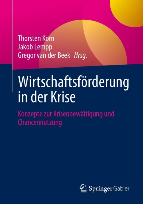 Cover image for book Wirtschaftsförderung in der Krise