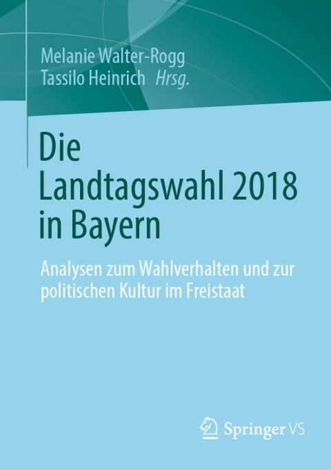 Cover image for book Die Landtagswahl 2018 in Bayern