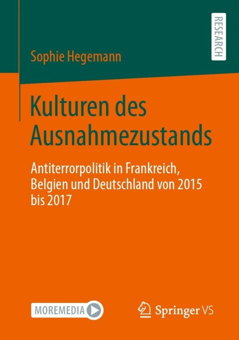 Cover image for book Kulturen des Ausnahmezustands
