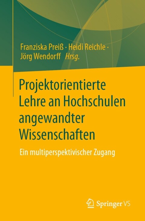 Cover image for book Projektorientierte Lehre an Hochschulen angewandter Wissenschaften