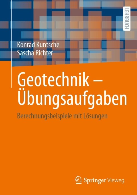 Cover image for book Geotechnik – Übungsaufgaben