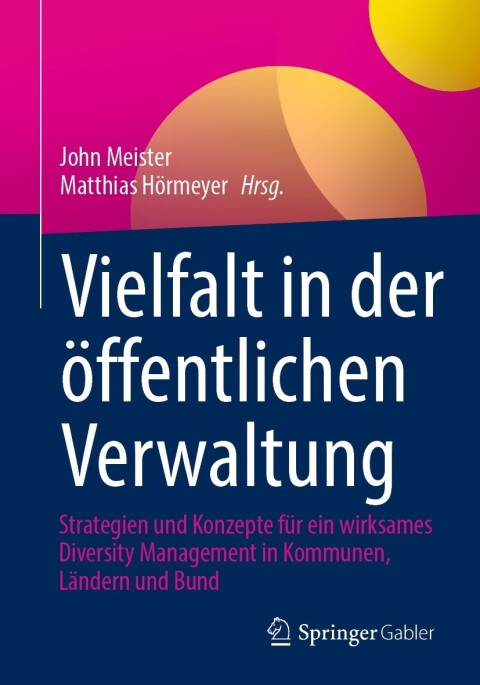 Cover image for book Vielfalt in der öffentlichen Verwaltung
