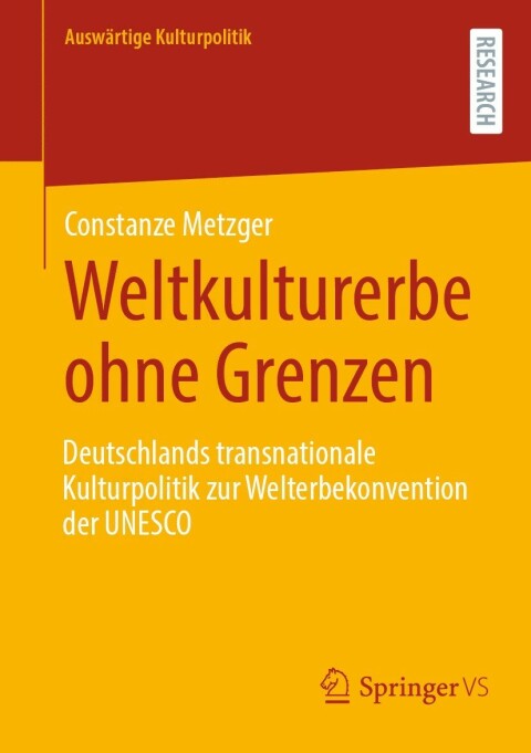 Cover image for book Weltkulturerbe ohne Grenzen