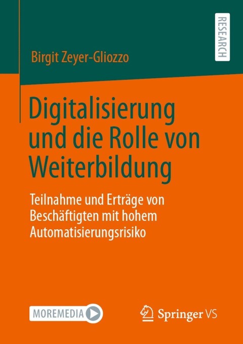 Cover image for book Digitalisierung und die Rolle von Weiterbildung