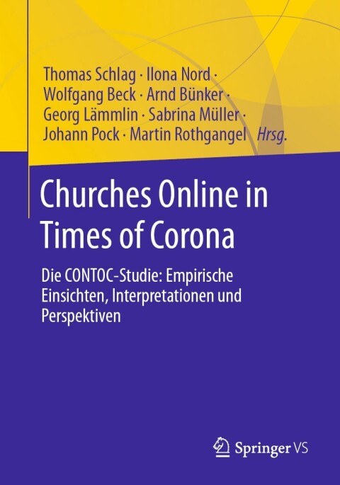 Cover image for book Churches Online in Times of Corona