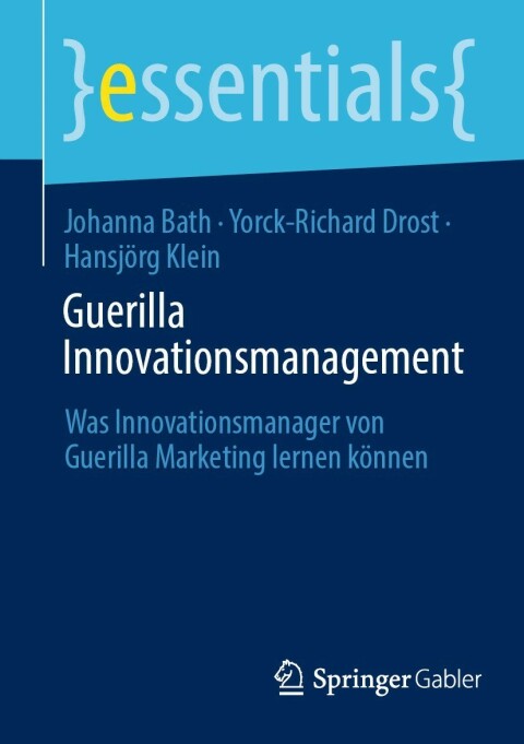 Cover image for book Guerilla Innovationsmanagement