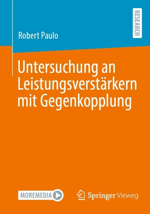 Cover image for book Untersuchung an Leistungsverstärkern mit Gegenkopplung