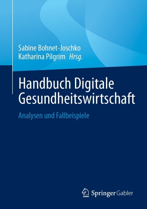 Cover image for book Handbuch Digitale Gesundheitswirtschaft
