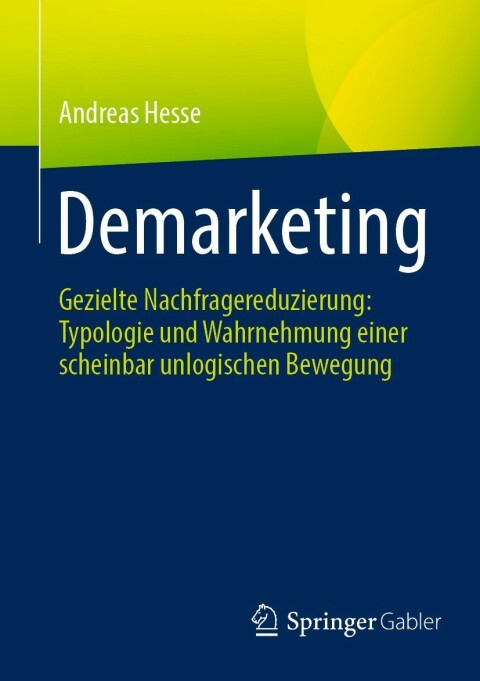 Cover image for book Demarketing