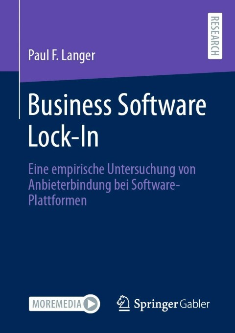 Cover image for book Business Software Lock-In