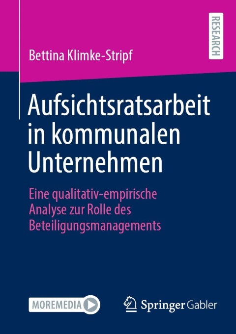 Cover image for book Aufsichtsratsarbeit in kommunalen Unternehmen
