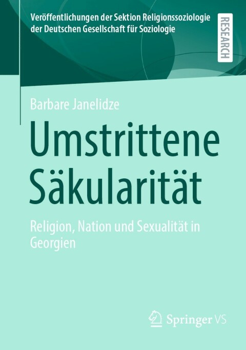 Cover image for book Umstrittene Säkularität