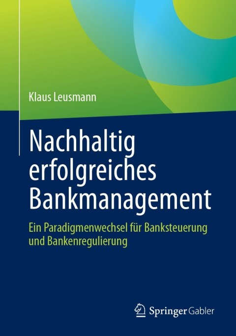 Cover image for book Nachhaltig erfolgreiches Bankmanagement