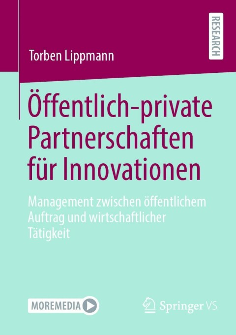 Cover image for book Öffentlich-private Partnerschaften für Innovationen