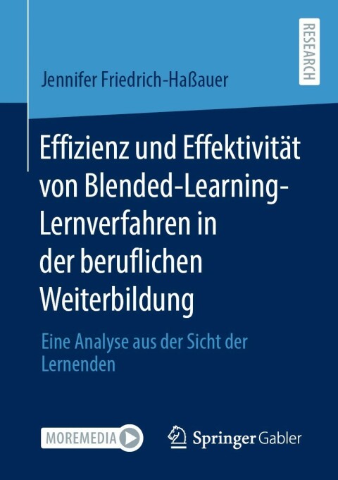 Cover image for book Effizienz und Effektivität von Blended-Learning-Lernverfahren in der beruflichen Weiterbildung