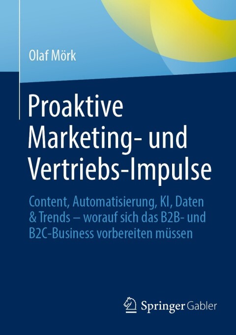 Cover image for book Proaktive Marketing- und Vertriebs-Impulse