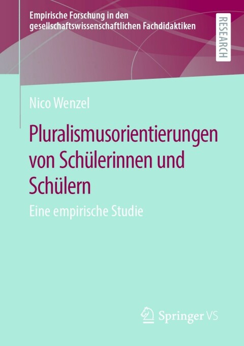 Cover image for book Pluralismusorientierungen von Schülerinnen und Schülern